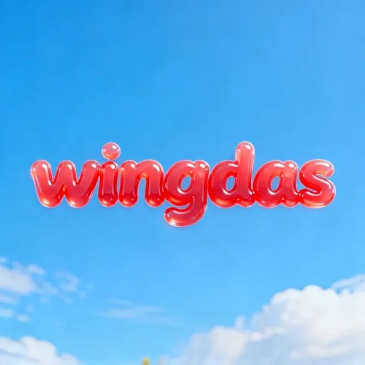 Logotipo wingdas plataforma